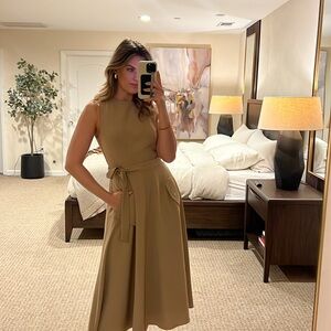 Nordstrom Tan Sleeveless Dress